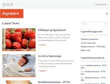 Tablet Screenshot of jegeskave.hu
